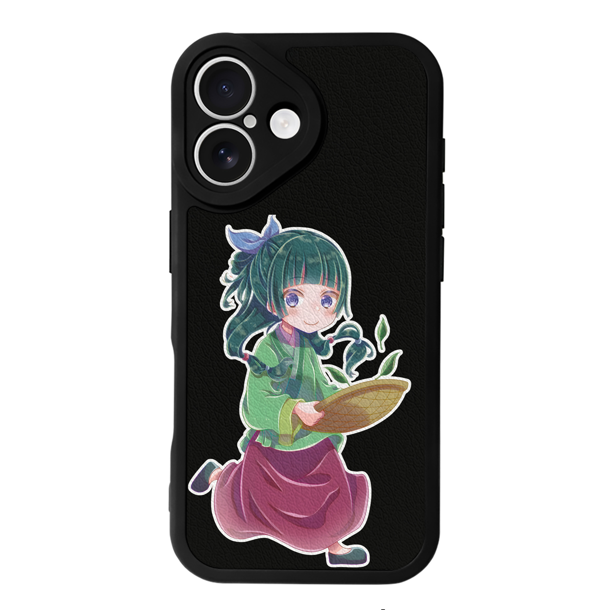 薬屋のひとりごと The Apothecary Diaries 【iPhone 16シリーズ対応】シリコンスマホケース（レザー調） 材質：シリコン